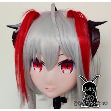 (RB379)Customize Full Head Quality Handmade Female/Girl Resin Japanese Anime Cartoon Character Kig Cosplay Kigurumi Mask